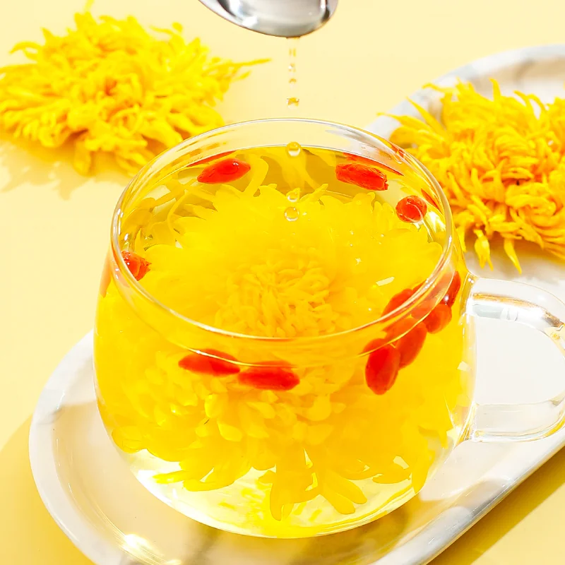 金丝皇菊菊花枸杞茶正品黄菊茶叶花茶胎菊去火非特级金银花决明子